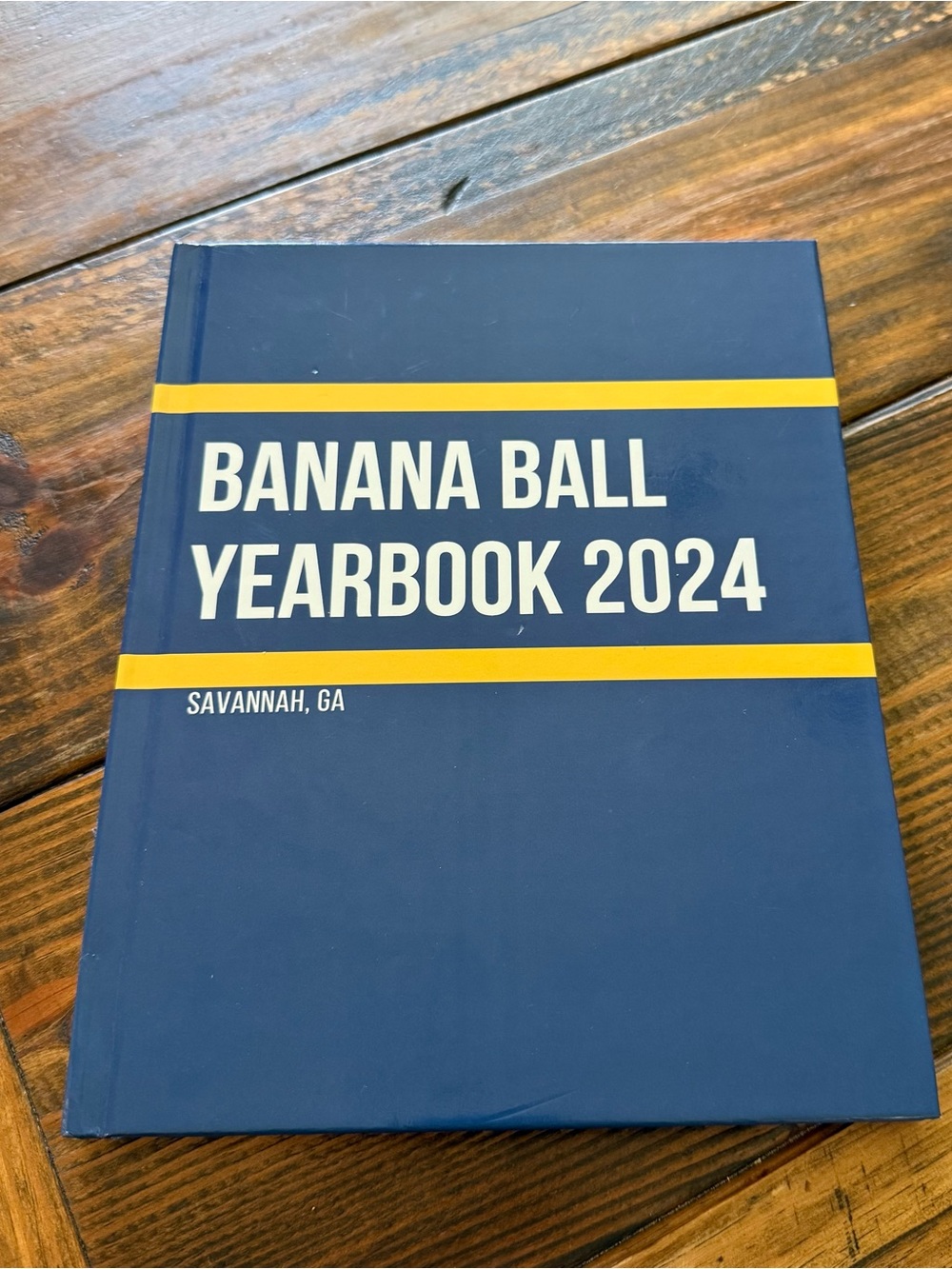 Savannah Bananas Baseball 2024 Yearbook Bananaball hardcover